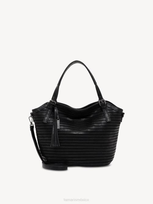 Tamaris mujer bolso de compras - negro P2LN2744