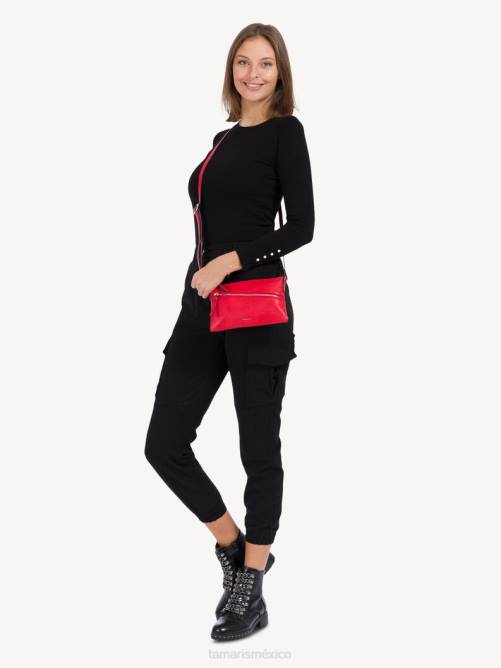 Tamaris mujer cartera - rojo P2LN2645