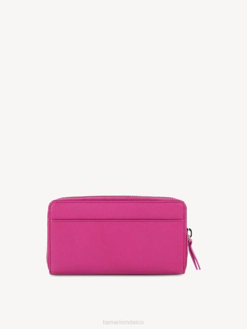 Tamaris mujer Cartera de piel - rosa/rosa oscuro P2LN2601