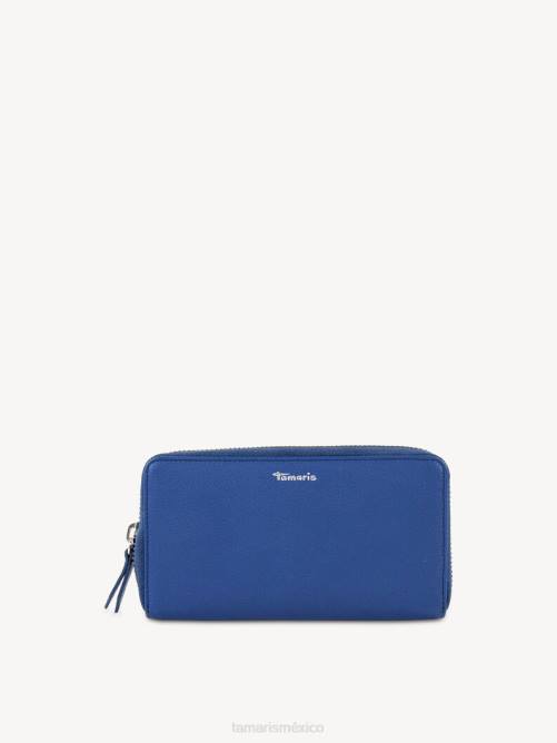 Tamaris mujer cartera de piel - azul/real P2LN2602