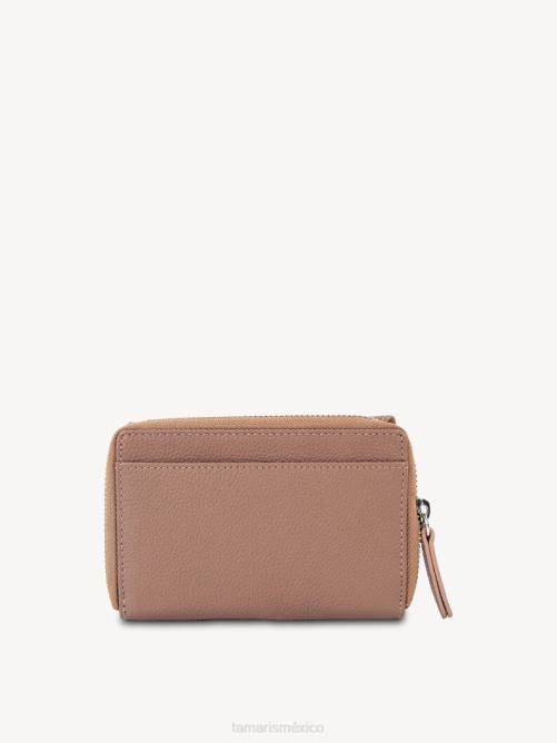 Tamaris mujer cartera de piel - marrón/taupe P2LN2608