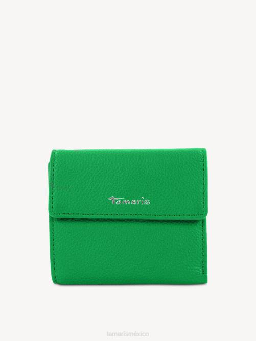 Tamaris mujer cartera de piel - verde/manzana P2LN2600