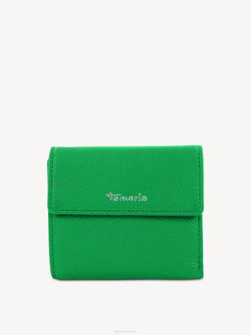 Tamaris mujer cartera de piel - verde/manzana P2LN2600