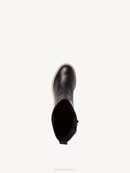 Tamaris mujer botas de cuero - black/blk lea. P2LN666