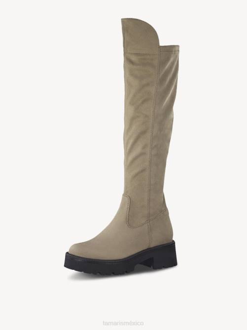 Tamaris mujer botas overknee - marrón/taupe P2LN518