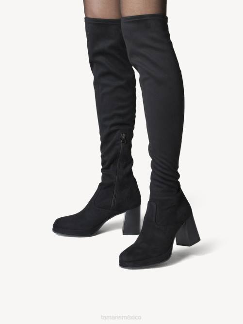 Tamaris mujer botas overknee - negro P2LN206