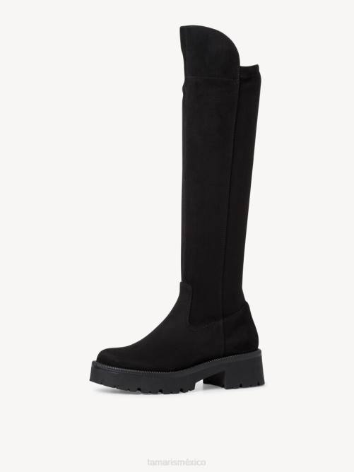 Tamaris mujer botas overknee - negro P2LN482