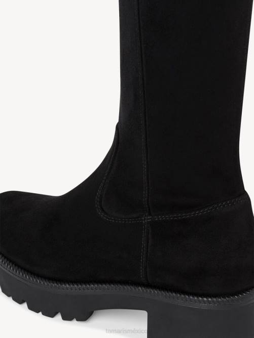 Tamaris mujer botas overknee - negro P2LN482