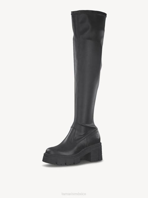 Tamaris mujer botas overknee - negro P2LN487