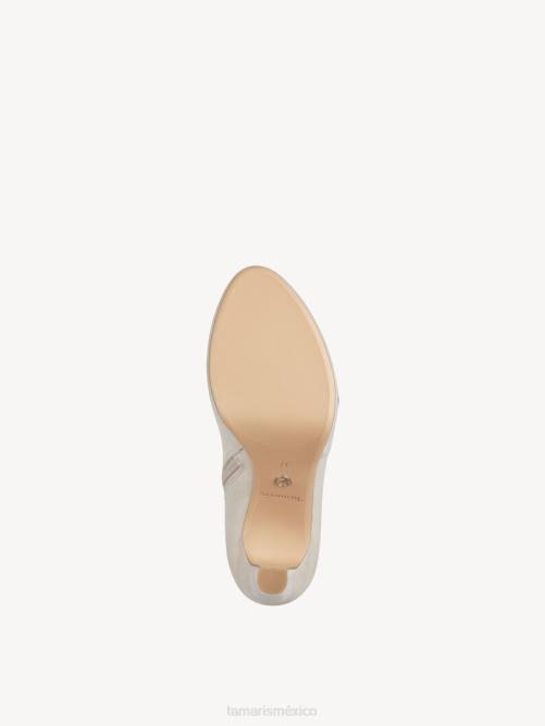 Tamaris mujer botín - beige/marfil P2LN367