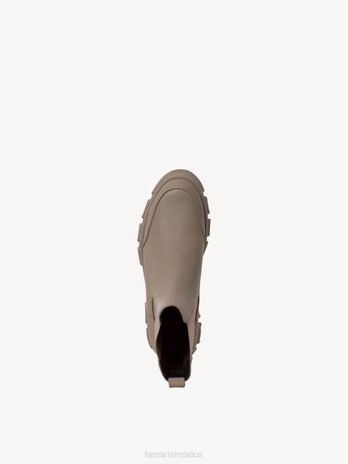 Tamaris mujer bota chelsea - marrón/taupe uni P2LN1126