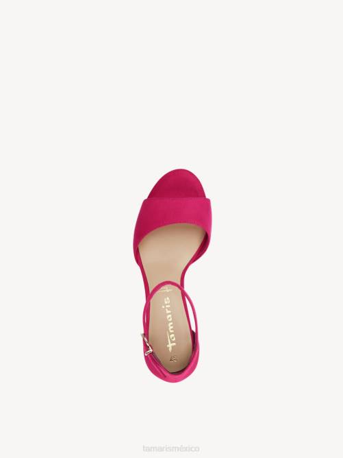 Tamaris mujer Sandalia de tacón - rosa/fuxia P2LN1401