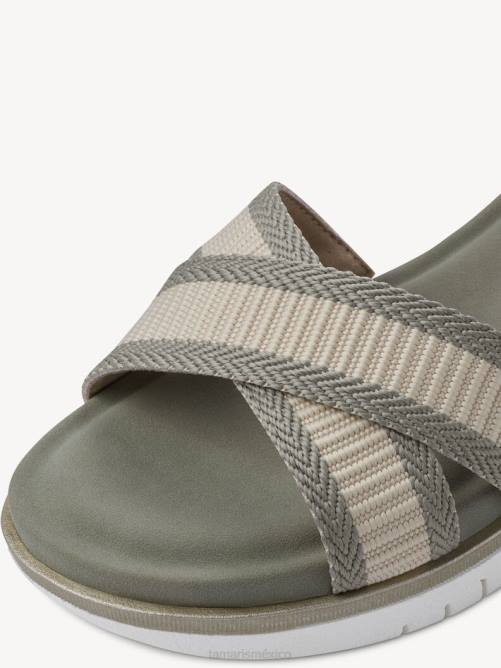 Tamaris mujer sandalia de tacón - green/pistacchio com P2LN772