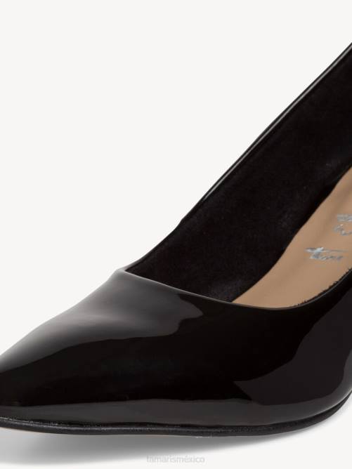 Tamaris mujer Zapatos de salón - charol negro/negro P2LN638