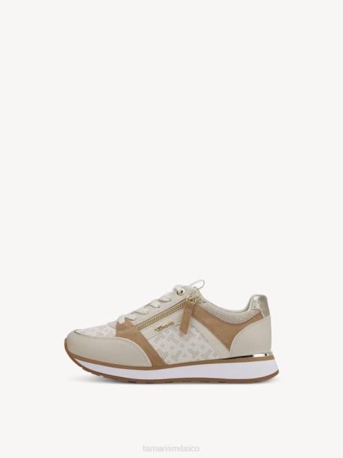 Tamaris mujer zapatilla - beige/marfil P2LN493