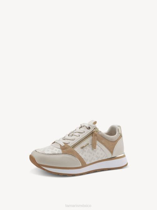 Tamaris mujer zapatilla - beige/marfil P2LN493