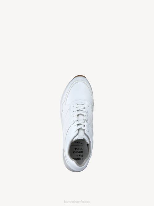 Tamaris mujer zapatilla - blanco/blanco uni P2LN214