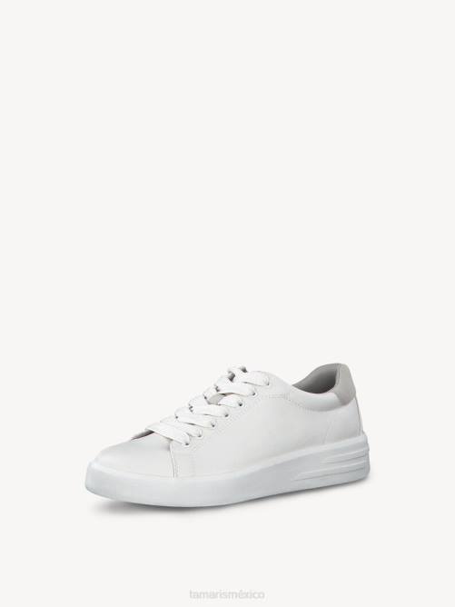 Tamaris mujer zapatilla - blanco/blanco uni P2LN274