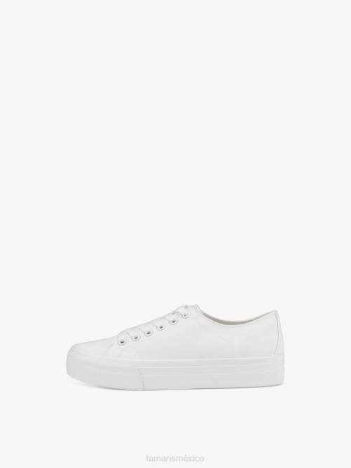 Tamaris mujer zapatilla - blanco/blanco uni P2LN429