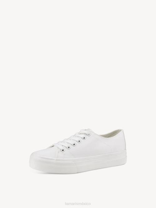 Tamaris mujer zapatilla - blanco/blanco uni P2LN429