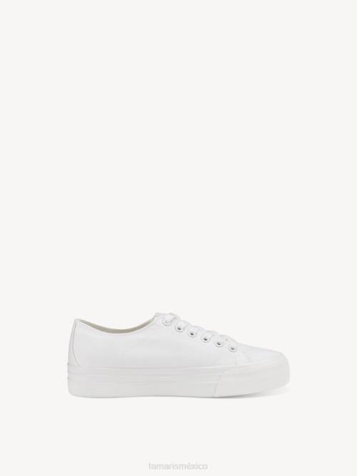 Tamaris mujer zapatilla - blanco/blanco uni P2LN429