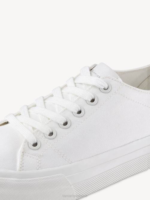 Tamaris mujer zapatilla - blanco/blanco uni P2LN429