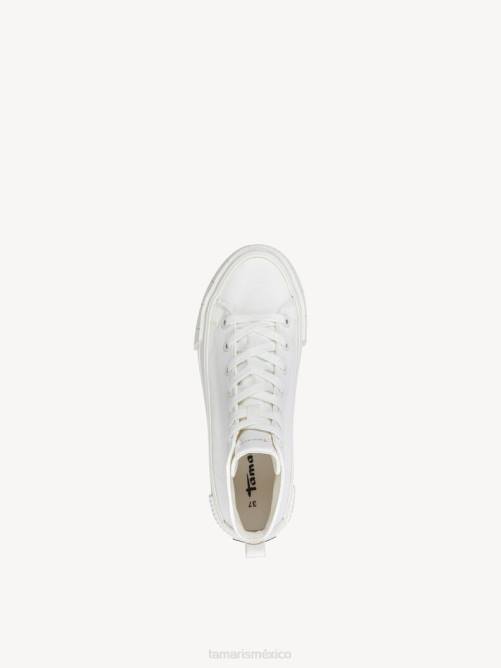 Tamaris mujer zapatilla - blanco/blanco uni P2LN443