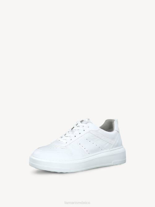 Tamaris mujer zapatilla - blanco/blanco uni P2LN636