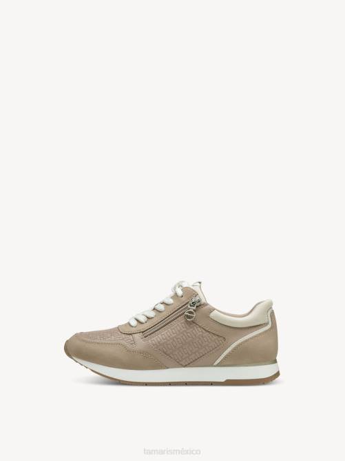 Tamaris mujer zapatilla deportiva - peine beige/tostado P2LN971