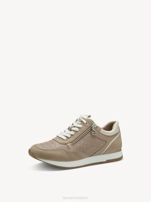 Tamaris mujer zapatilla deportiva - peine beige/tostado P2LN971