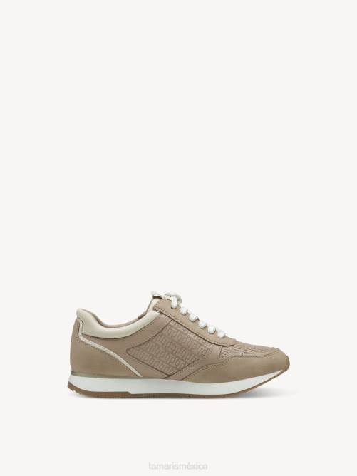 Tamaris mujer zapatilla deportiva - peine beige/tostado P2LN971