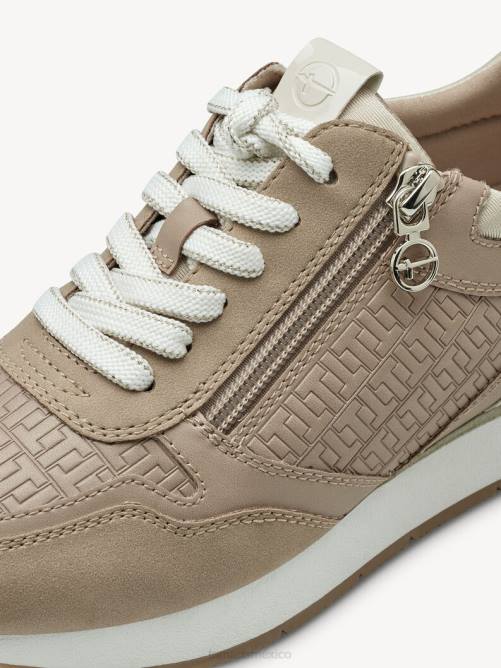 Tamaris mujer zapatilla deportiva - peine beige/tostado P2LN971