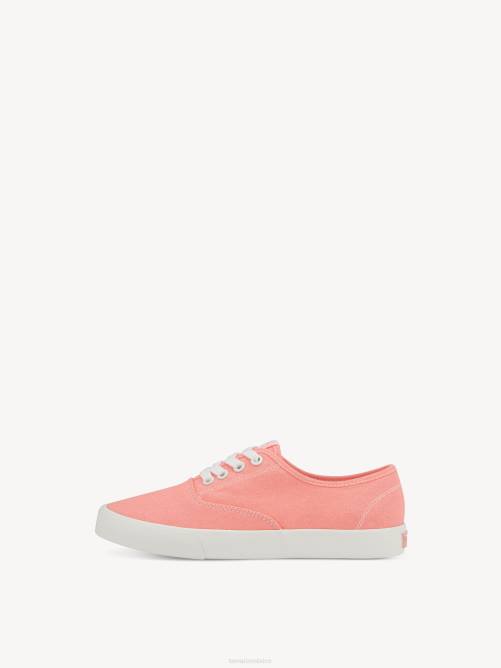 Tamaris mujer zapatilla - naranja/naranja sangre P2LN291