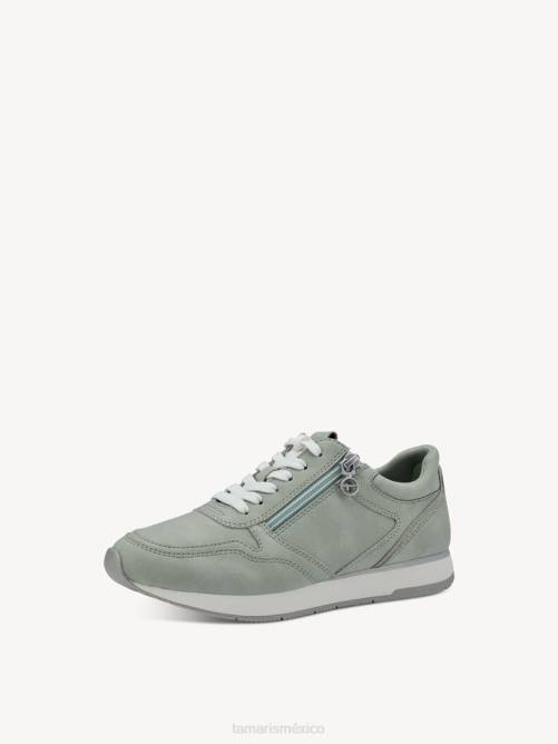 Tamaris mujer zapatilla - verde/menta uni P2LN972